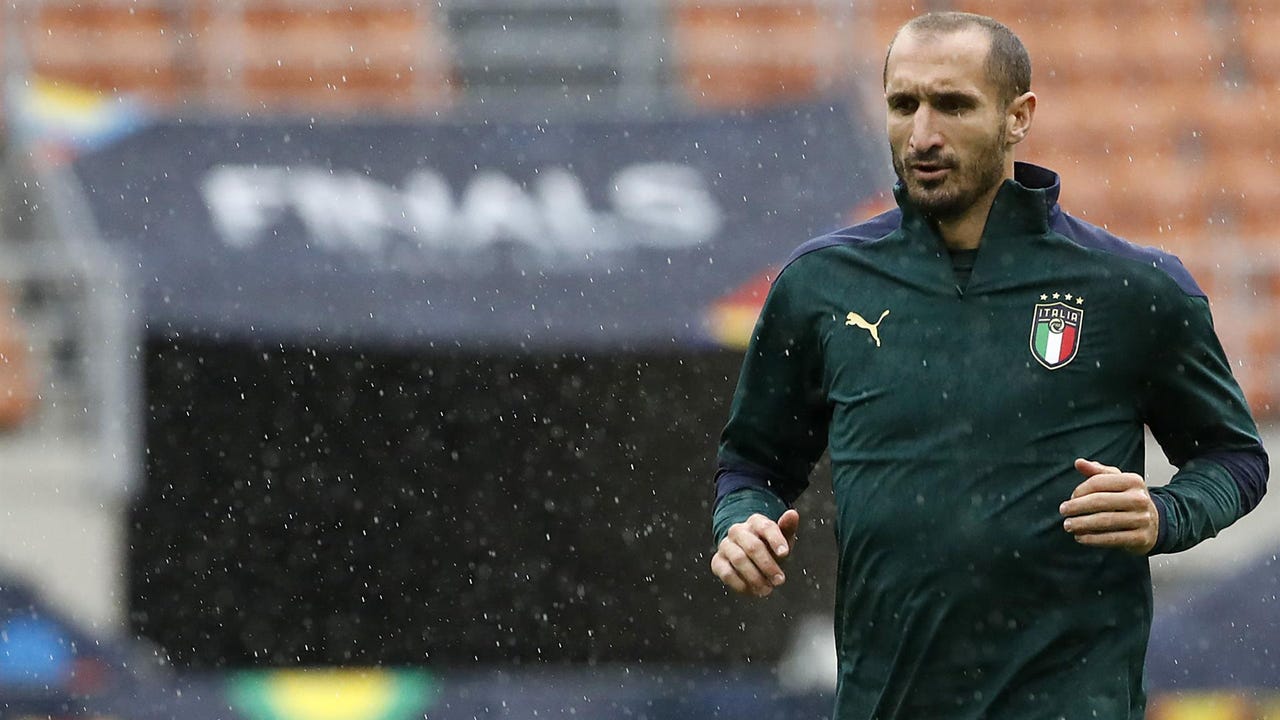 Chiellini lascerà la Nazionale italiana dopo la partita contro l’Argentina a Wembley