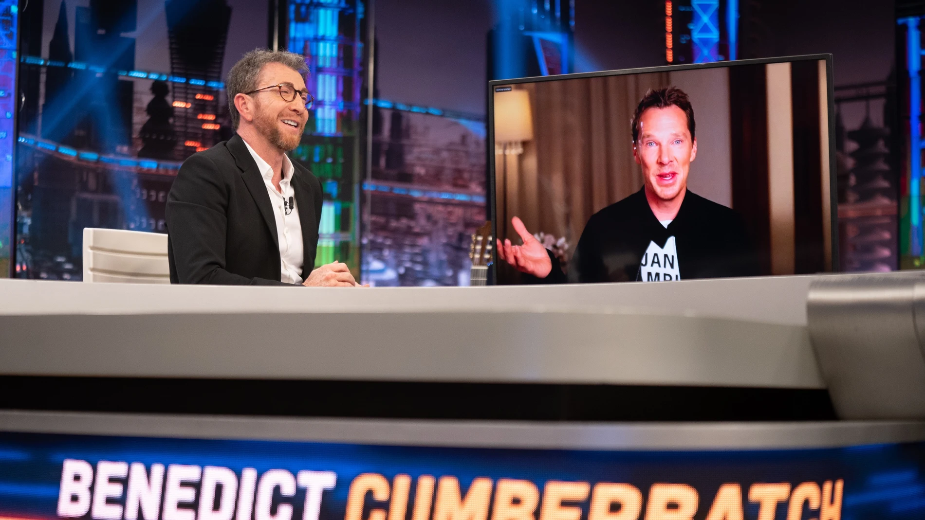 Benedict Cumberbatch revela en 'El Hormiguero 3.0' a qué época histórica viajaría en el tiempo