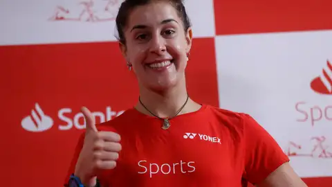 Carolina Marín vuelve a competir tras su grave lesión Carolina Marín vuelve a competir tras su grave lesión