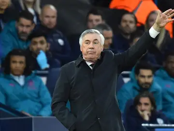 Ancelotti: "Si defendemos mejor en la vuelta, ganamos" Ancelotti: "Si defendemos mejor en la vuelta, ganamos"