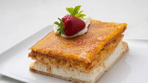 Arguiñano: receta de tarta milhojas, un clásico de éxito Arguiñano: receta de tarta milhojas, un clásico de éxito