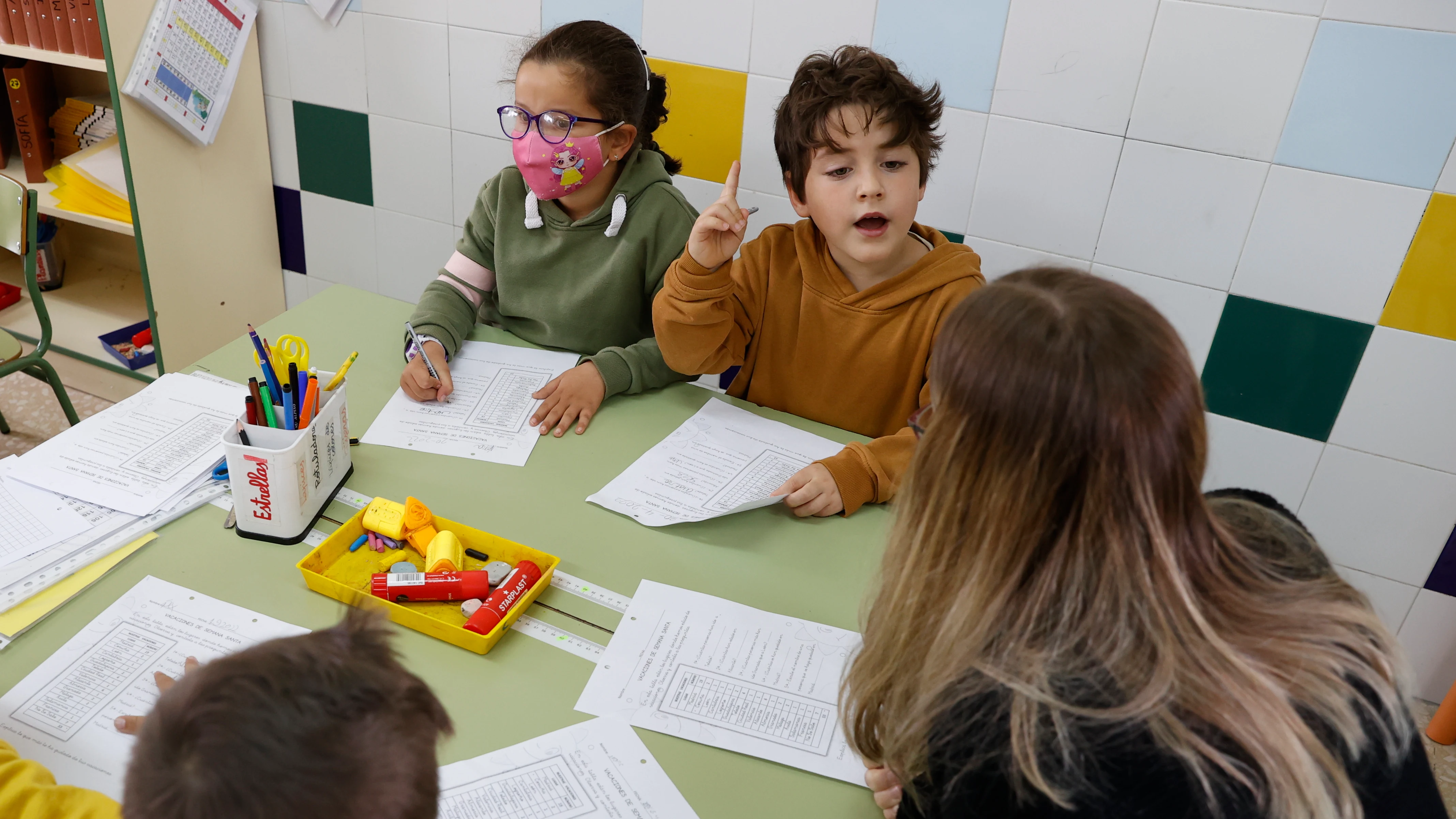 Ni&ntilde;os mascarilla