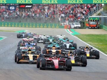 Una salida de Fórmula 1 durante un Gran Premio
