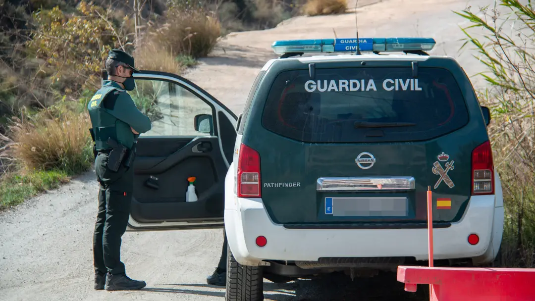 Foto de archivo de un coche de la Guardia Civil