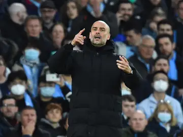 Pep Guardiola: "Trato de convencer a mis jugadores de que hemos ganado el partido" Pep Guardiola: "Trato de convencer a mis jugadores de que hemos ganado el partido"