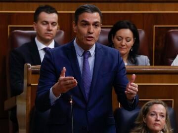 Pedro Sánchez en el Congreso