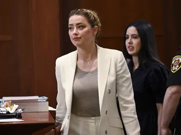 Amber Heard en el juicio que la enfrenta a Johnny Depp Amber Heard en el juicio que la enfrenta a Johnny Depp