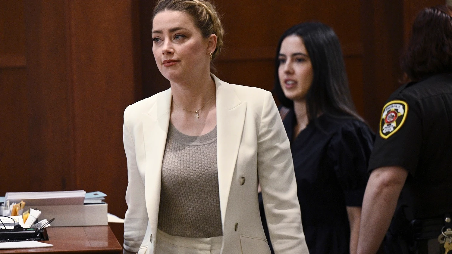 Amber Heard en el juicio que la enfrenta a Johnny Depp Amber Heard en el juicio que la enfrenta a Johnny Depp