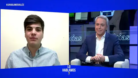 Vicente Vallés y su hijo Vicente Vallés y su hijo