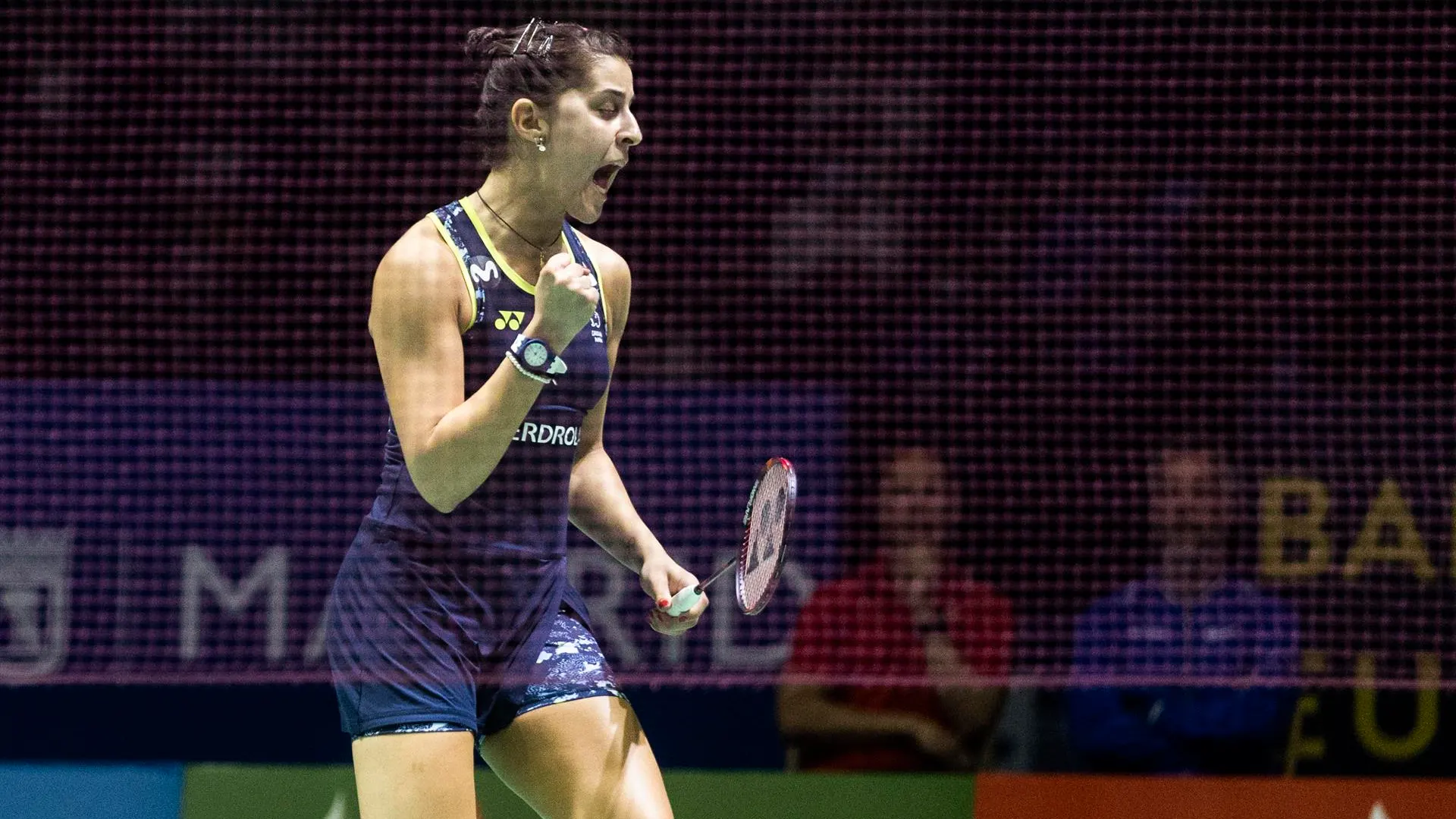 Carolina Mar&iacute;n en su reaparici&oacute;n en el Europeo de Madrid