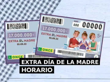 Hora del sorteo Extra del Día de la Madre ONCE 2022 Hora del sorteo Extra del Día de la Madre ONCE 2022