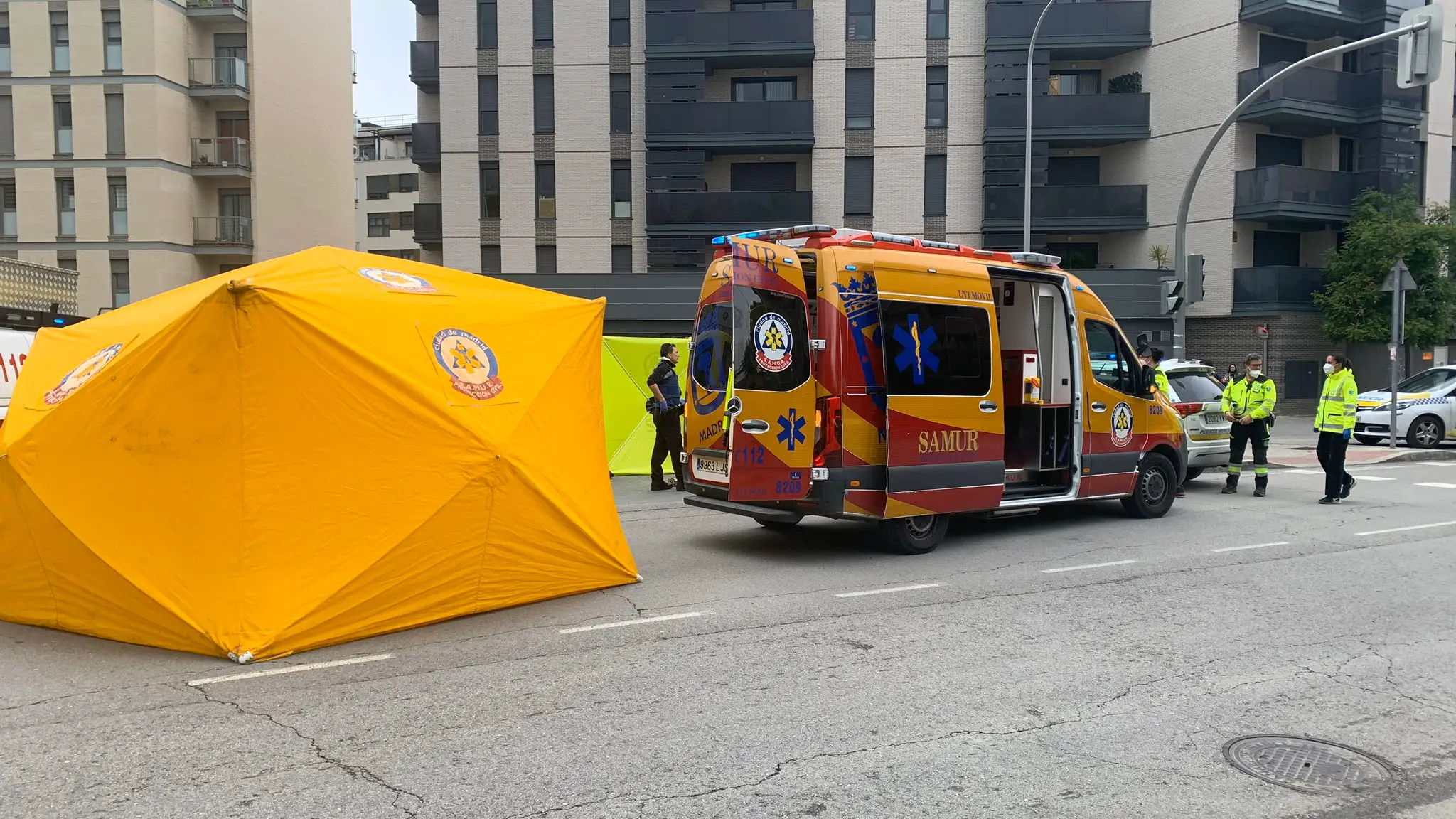Lugar donde se encontr&oacute; al joven fallecido en Vill