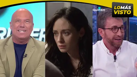Alfonso Arús, Elena Rivera y Pablo Motos Alfonso Arús, Elena Rivera y Pablo Motos