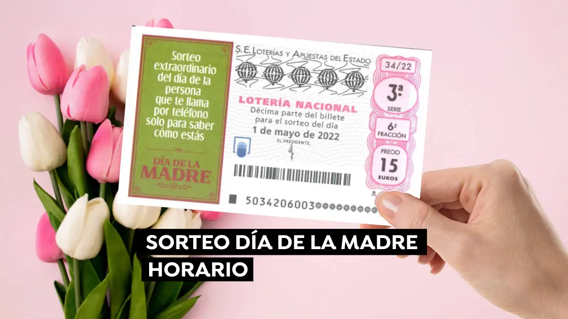 Hora del Sorteo Extraordinario del Día de la Madre 2022 de la Lotería Nacional Hora del Sorteo Extraordinario del Día de la Madre 2022 de la Lotería Nacional