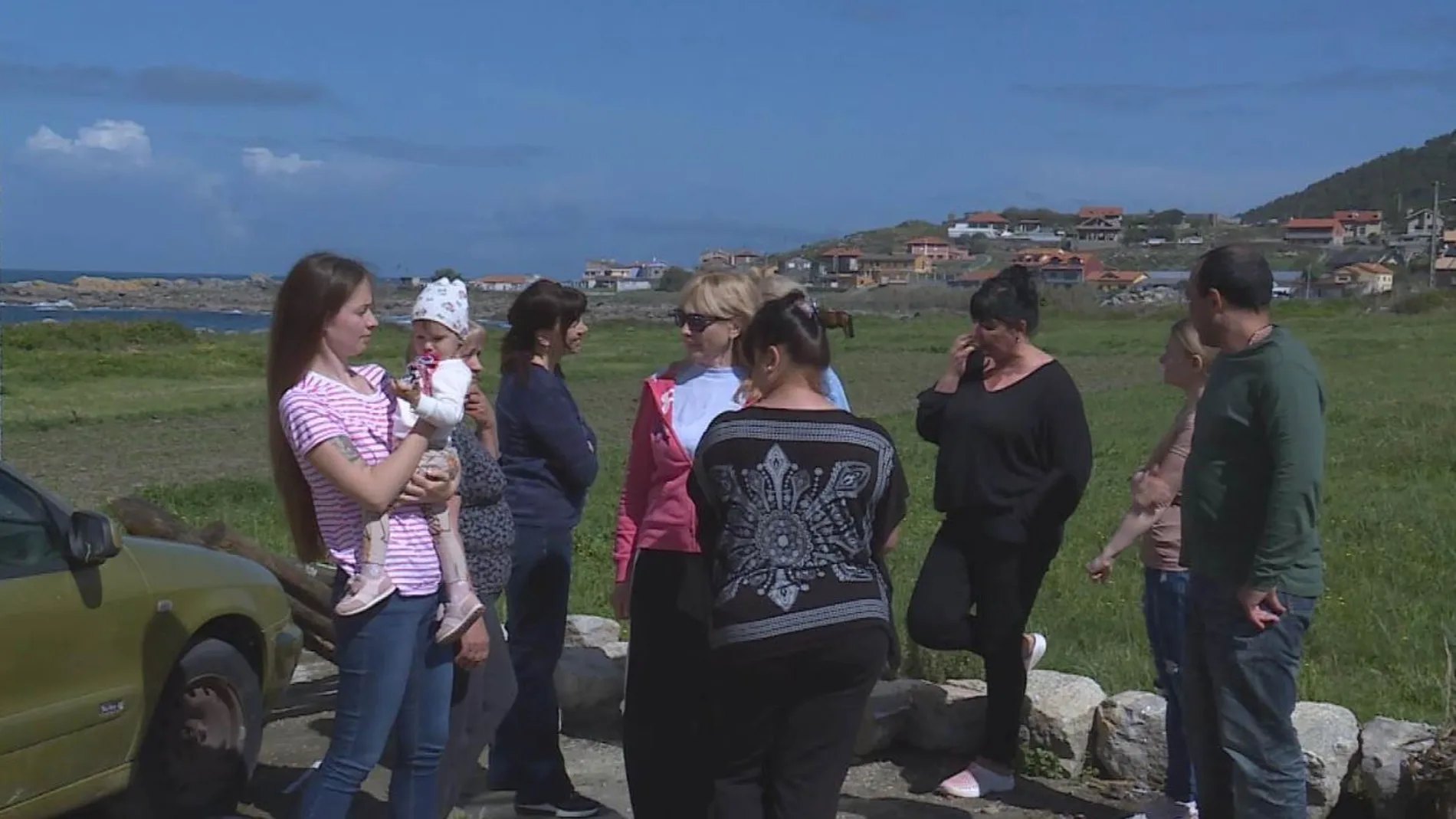 15 refugiados ucranianos llegan a Oia, en Pontevedra