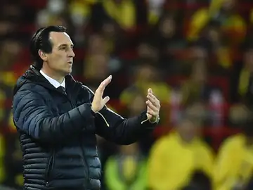 Emery, en Anfield Emery, en Anfield