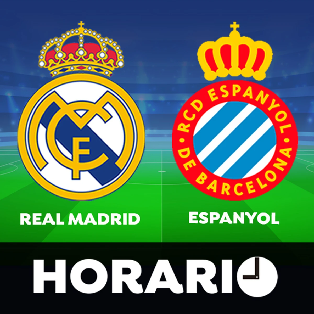 galope Patriótico Infantil Real Madrid - Espanyol: Horario y dónde ver el partido de la Liga en directo