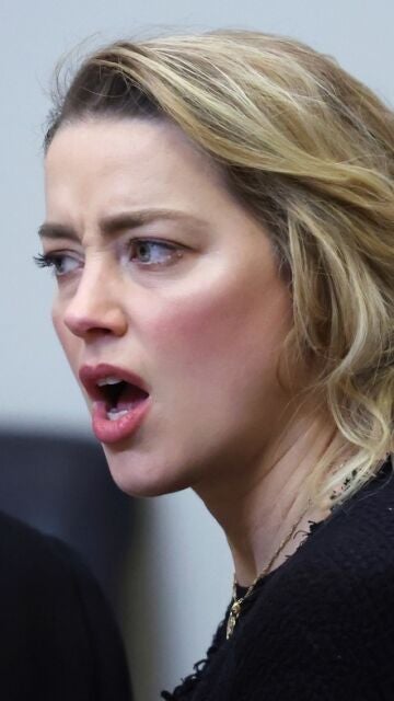 Amber Heard en el juicio