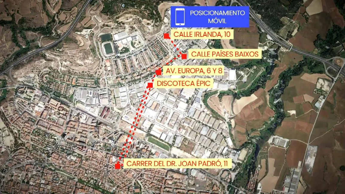 Detenido agresión sexual de Igualada. Detenido agresión sexual de Igualada.