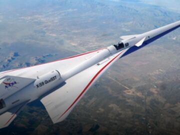 La NASA estrena su avión supersónico 