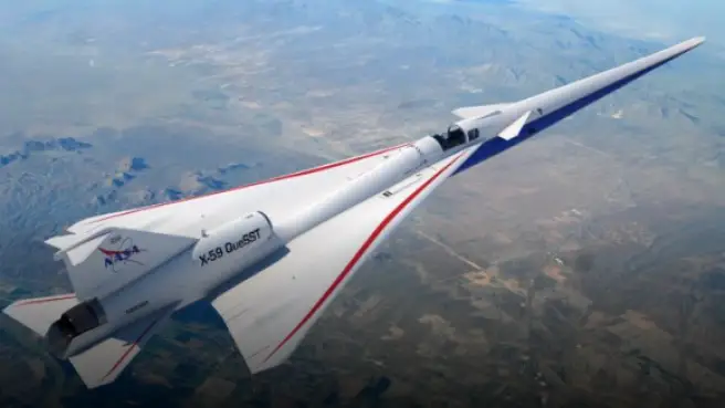 La NASA estrena su avión supersónico La NASA estrena su avión supersónico