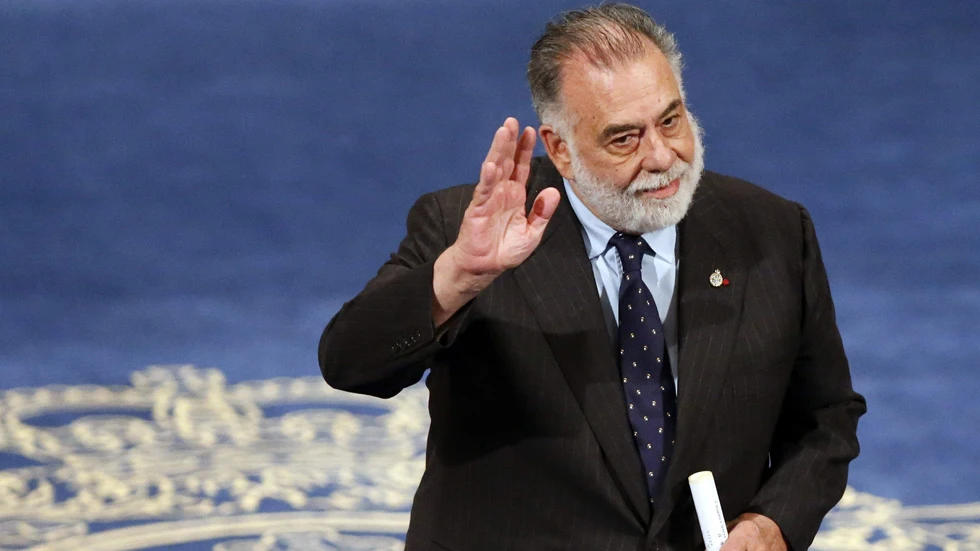 Efemérides de hoy 6 de mayo de 2022: El cineasta estadounidense Francis Ford Coppola (Detroit, Michigan, 1939), se alza ganador del premio Princesa de Asturias de las Artes 2015. Efemérides