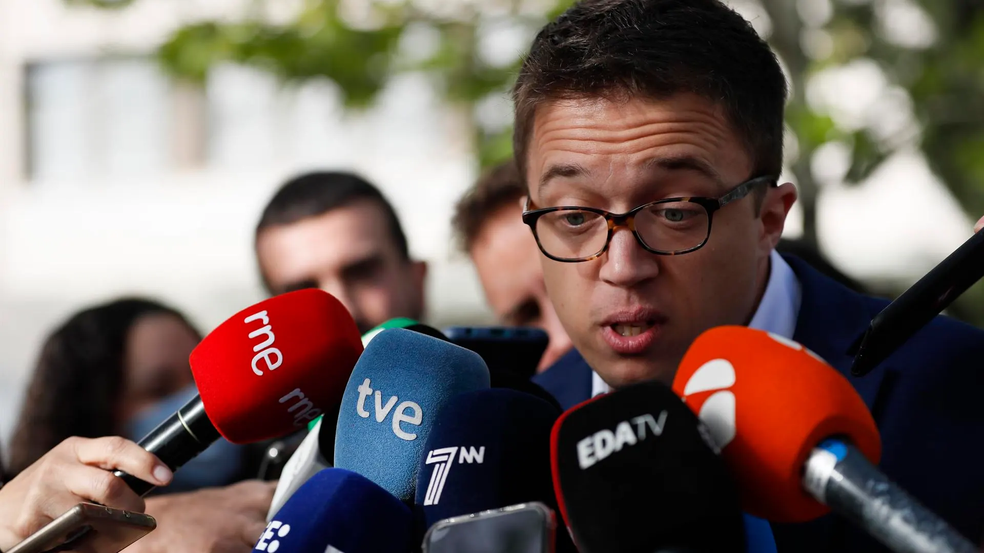 Íñigo Errejón declara ante el juez: "Me acusaron de una mentira, le retiré el brazo y ya" Íñigo Errejón declara ante el juez: "Me acusaron de una mentira, le retiré el brazo y ya"