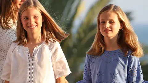 Sofía y Leonor en Mallorca Sofía y Leonor en Mallorca
