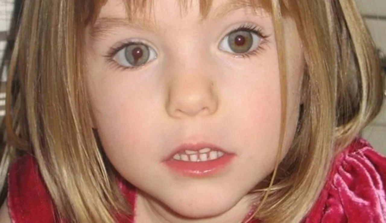 Madeleine McCann poco antes de su desaparición
