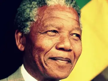 Nelson Mandela, primer presidente negro de Sudáfrica Nelson Mandela, primer presidente negro de Sudáfrica