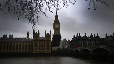 Vista general del parlamento británico