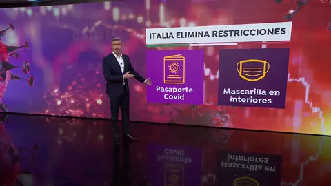 Italia elimina el certificado sanitario y empieza a quitarse la mascarilla Italia elimina el certificado sanitario y empieza a quitarse la mascarilla