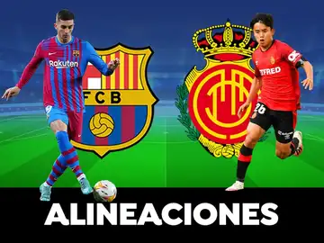 Alineación del Barcelona hoy contra el Mallorca en el partido de la Liga Santander Alineación del Barcelona hoy contra el Mallorca en el partido de la Liga Santander