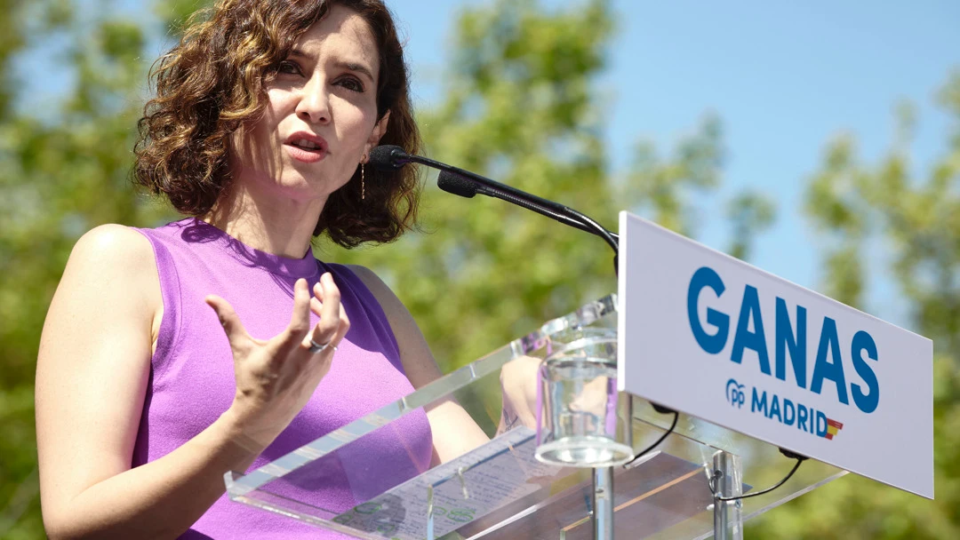 La Presidenta de la Comunidad de Madrid, Isabel Díaz Ayuso La Presidenta de la Comunidad de Madrid, Isabel Díaz Ayuso