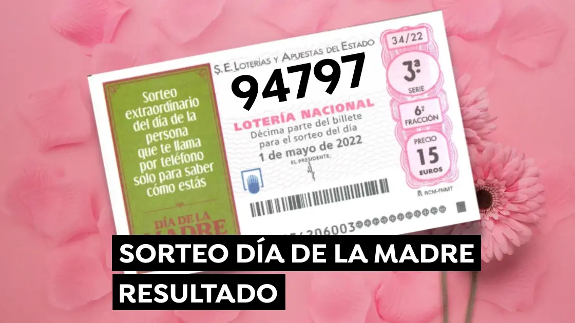 Loter&iacute;a Nacional D&iacute;a de la Madre 2022: Comprobar d&eacute;cimo del sorteo de hoy en directo