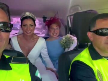 La Policía rescata a una novia el día de su boda 