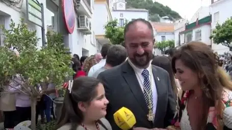 Imagen capturada del v&iacute;deo de la televisi&oacute;n local Axarqu&iacute;a TV