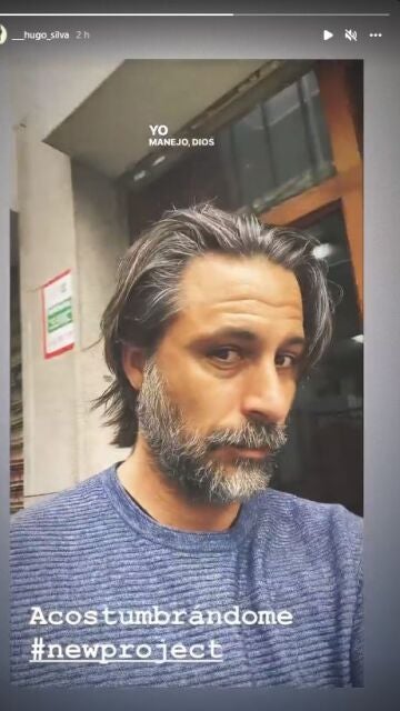 Hugo Silva, sorprende con un cambio de look
