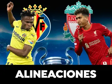 Alineación del Villarreal ante el Liverpool en Champions Alineación del Villarreal ante el Liverpool en Champions