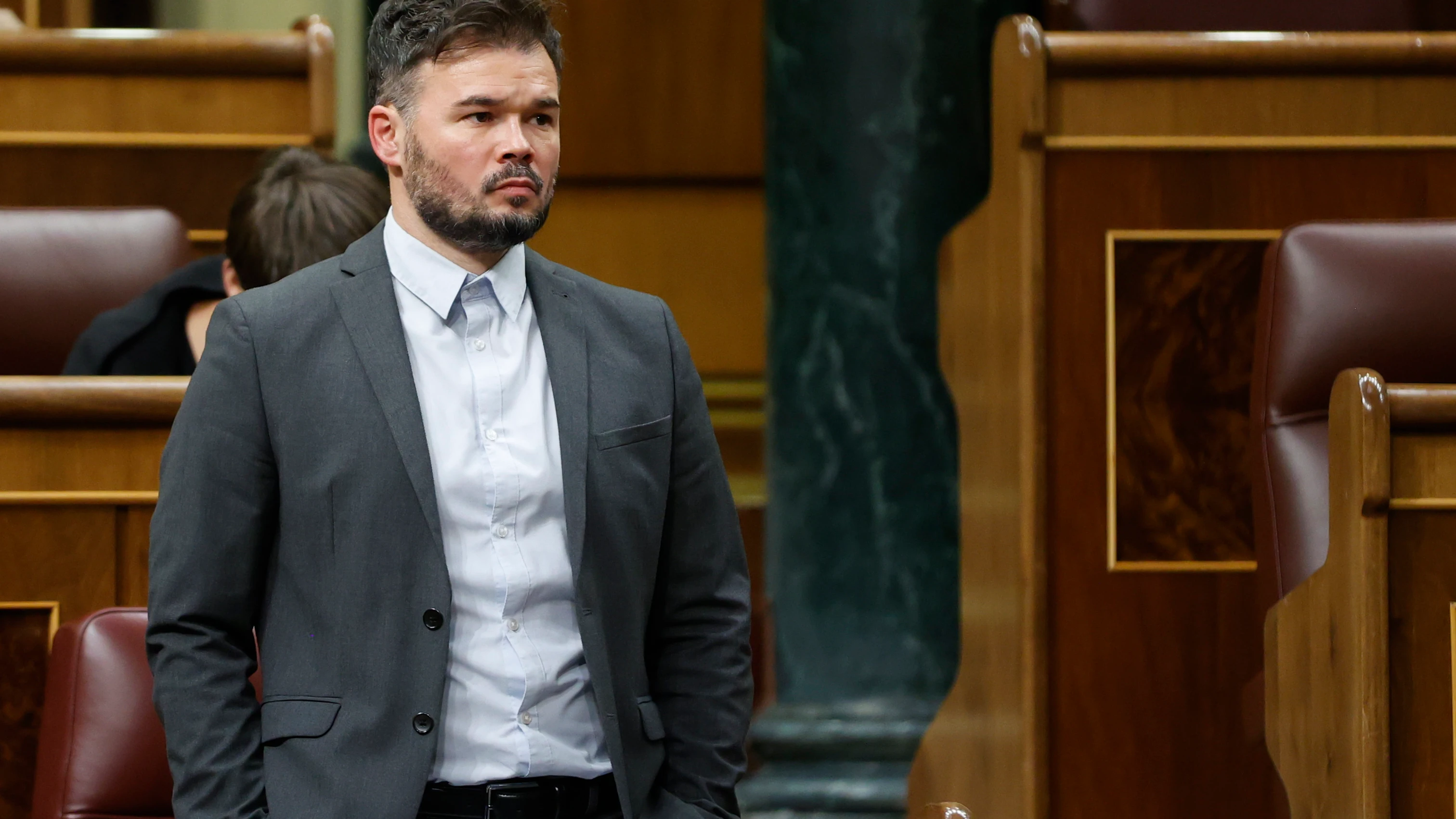 El portavoz de ERC en el Congreso, Gabriel Rufián El portavoz de ERC en el Congreso, Gabriel Rufián