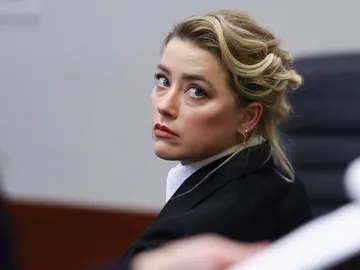 Amber Heard en el juicio contra Amber Heard Amber Heard en el juicio contra Amber Heard