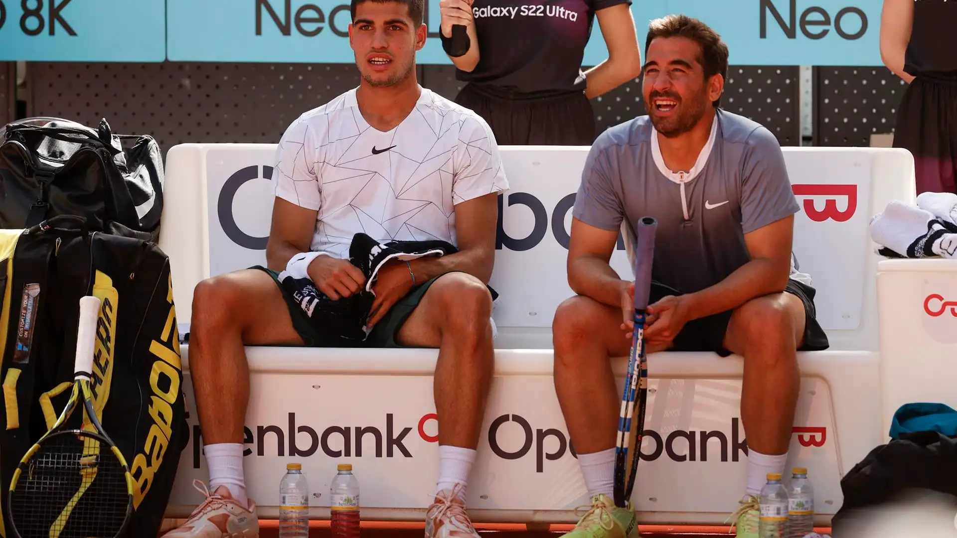 Carlos Alcaraz en el Mutua Madrid Open 2022: "Me considero uno de los mejores" Carlos Alcaraz en el Mutua Madrid Open 2022: "Me considero uno de los mejores"