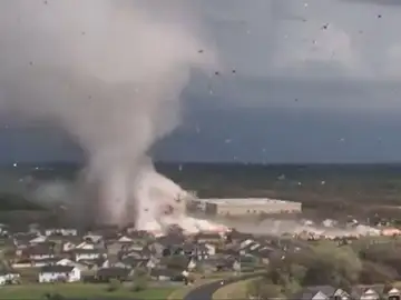 Tornado en Kansas, Estados Unidos