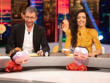 Trancas y Barrancas enfrentan a Pablo Motos y Chanel: "No pienso ser elegante, eso ya lo hacen otros presentadores" Trancas y Barrancas enfrentan a Pablo Motos y Chanel: "No pienso ser elegante, eso ya lo hacen otros presentadores"