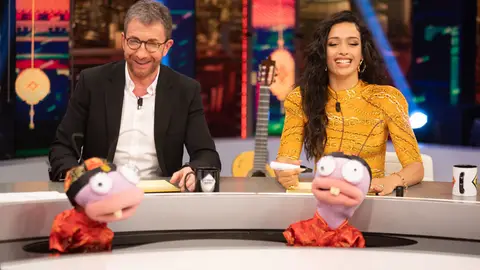 Trancas y Barrancas enfrentan a Pablo Motos y Chanel: "No pienso ser elegante, eso ya lo hacen otros presentadores" Trancas y Barrancas enfrentan a Pablo Motos y Chanel: "No pienso ser elegante, eso ya lo hacen otros presentadores"