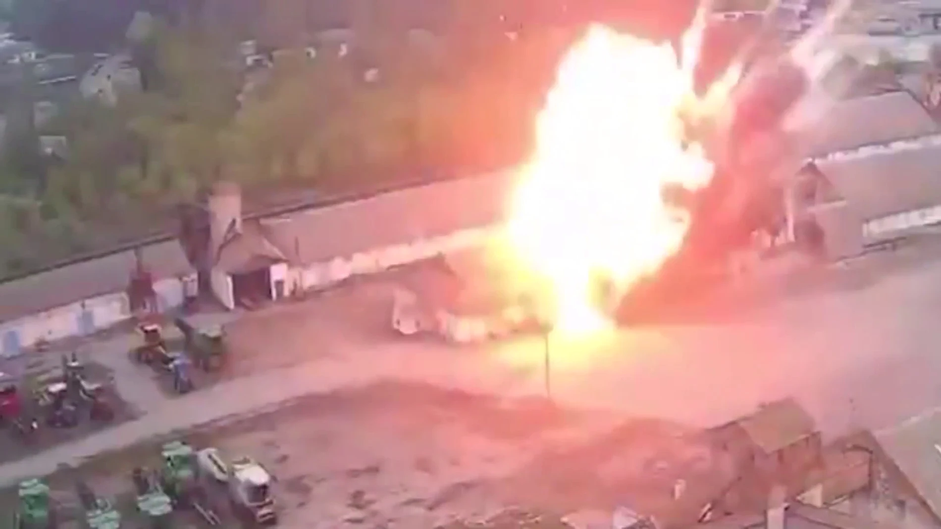 El video del misil que ha acabado con la vida de un menor en Odesa