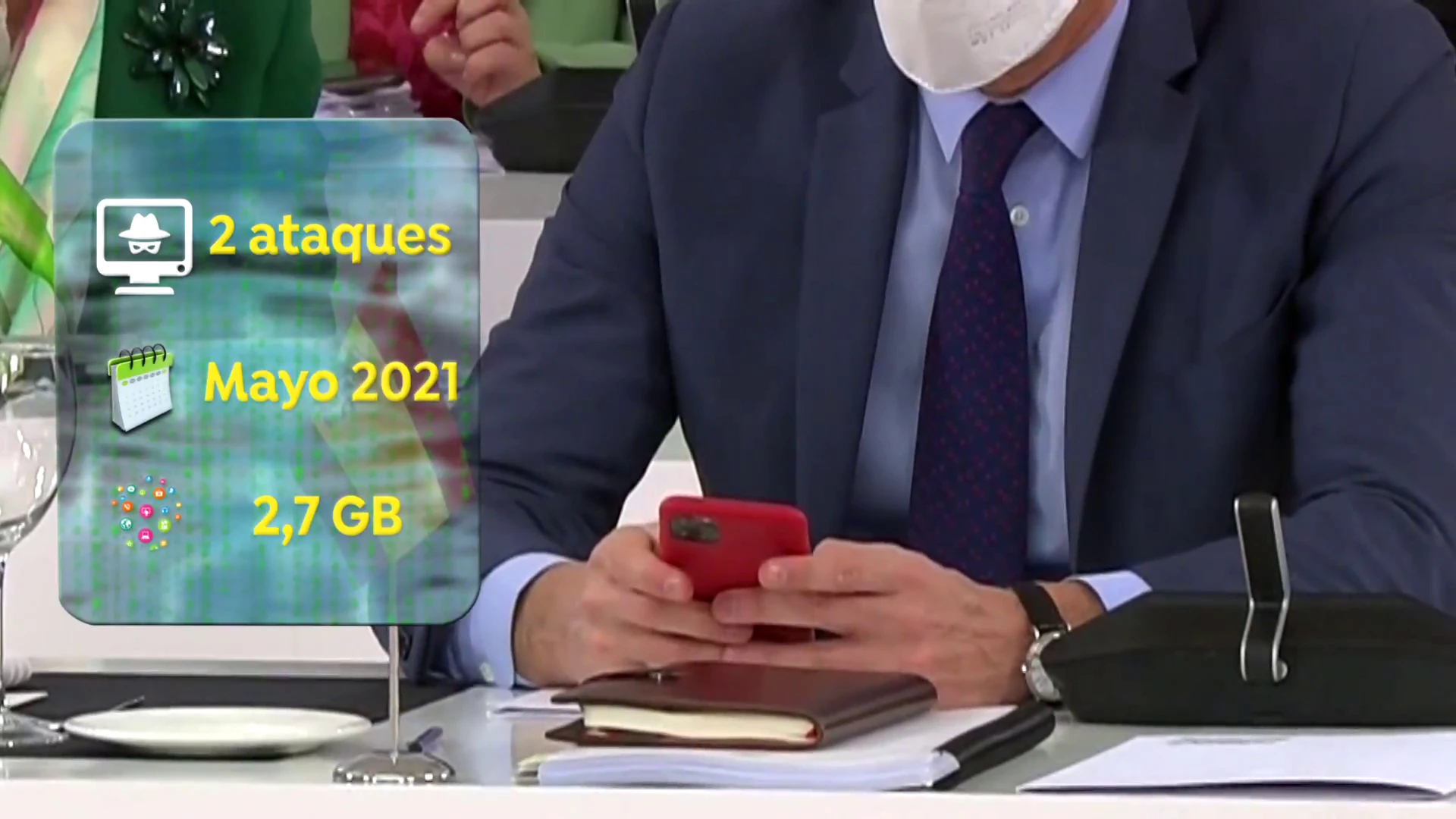 Así actuaron los espías para acceder al móvil de Sánchez y Robles a través de Pegasus Así actuaron los espías para acceder al móvil de Sánchez y Robles a través de Pegasus