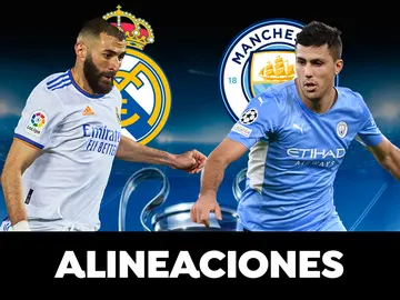 Alineación del Real Madrid hoy contra el Manchester City en el partido de vuelta de la Champions League Alineación del Real Madrid hoy contra el Manchester City en el partido de vuelta de la Champions League