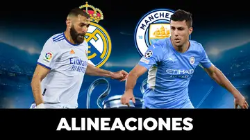 Alineación del Real Madrid hoy contra el Manchester City en el partido de vuelta de la Champions League