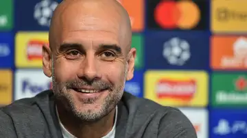 Guardiola, en rueda de prensa Guardiola, en rueda de prensa
